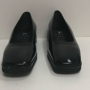 DiSandro Made in Italy Black Patent Leather Loafer